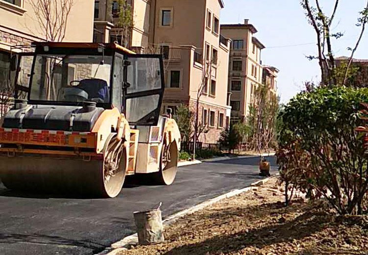 濟寧劉村采摘園別墅區(qū)路面工程